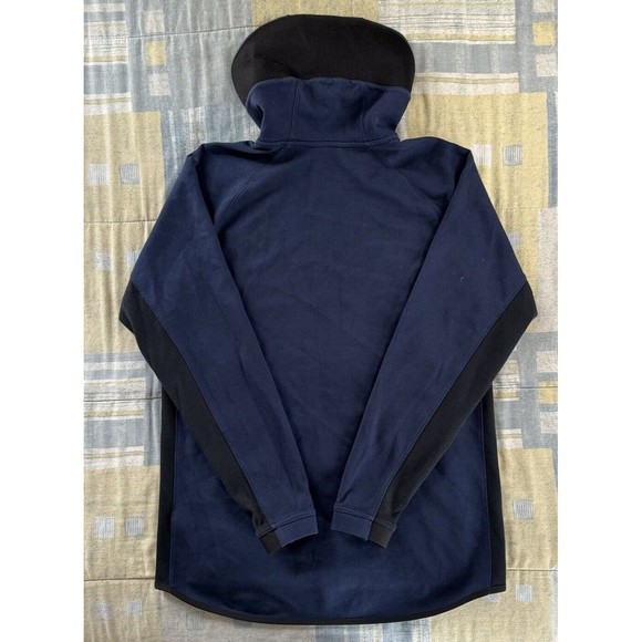 Nike Dri-FIT Full Zip Basketball Print Navy Blue Long Sleeve Men's Large - Picture 2 of 15